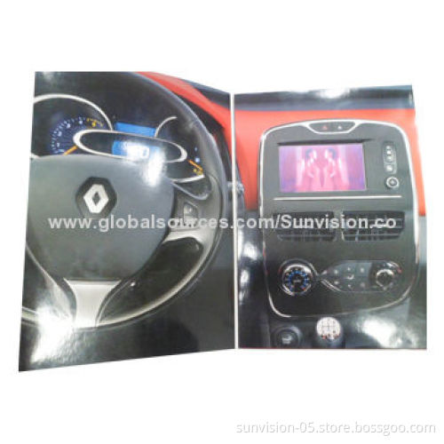 Video brochure for promotional advertisement